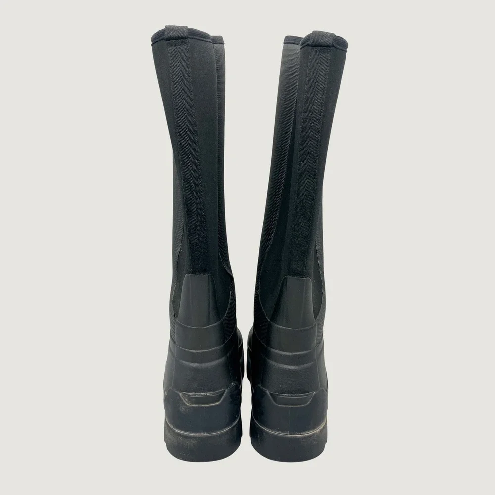 Hunter Balmoral Field Hybrid Tall Boots Mens 11 Black Equestrian Gorpcore Rain